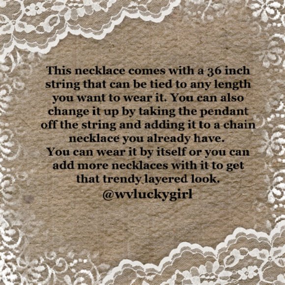 Turquoise Blue Necklace Adjustable Handmade 5163 - Picture 7 of 9